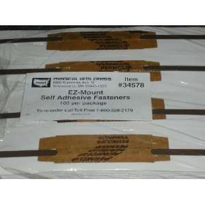 EZ MOUNT SELF ADHESIVE FASTENERS PERMCLIP #34578 100 IN PACKAGE MADE 