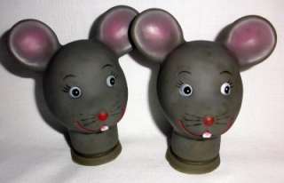   Darice Babies Vinyl Mouse Bear Rabbit Heads For Puppets etc.  