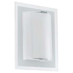 Eglo Lighting 91209A Zemo 1   One Light Wall Sconce, White Finish with 