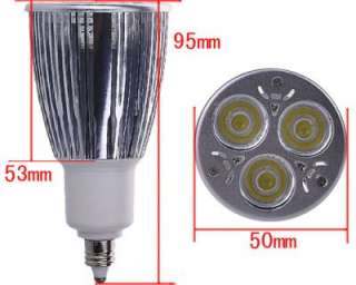 6W 3 LED STRHLER Spotlight Lampe SPOT Birne Leuchte warmweiß E11 400 