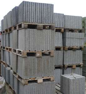Zementplatten Pflastersteine 50 x 50 x 5 cm grau  