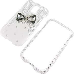   Galaxy S II (T Mobile) T989, 3D Bow Tie (Smoke/Clear) Electronics