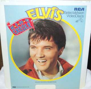 Elvis Presley King Creole / CED Video Disc  
