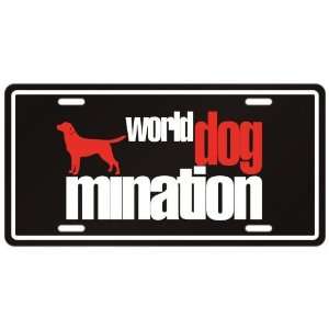  New  Labrador Retriever  World Dog   Mination  License 