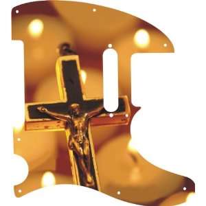  Candle Lit Crucifix Graphical Tele Standard 8 Hole 