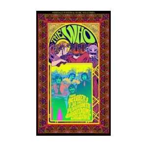  WHO   Limited Edition Concert Poster   by Bob Masse