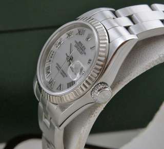 Rolex Lady Datejust 79174 Stainless Steel Mother of Pearl Roman Dial 