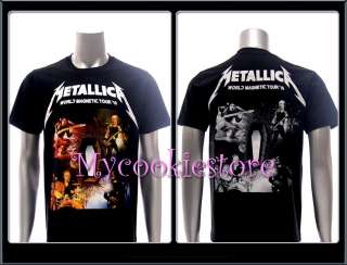 Sz M METALLICA T shirt Heavy Metal Rock Rider Skull Men  