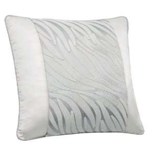  Natori Snow Leopard Square Pillow   Pearl   20x20