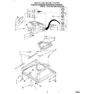  Whirlpool Part Number  388492 For Model #  8LSP8245AG0 