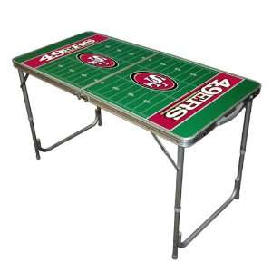  San Francisco 49ers 2x4 Tailgate Table