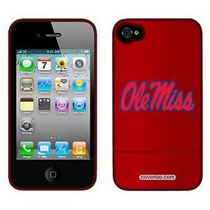  Univ of Mississippi Ole Miss on AT&T iPhone 4 Case by 