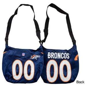  Denver Broncos NFL #00 Veteran Jersey Tote Bag Purse 