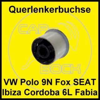   VW Polo 9N Fox SEAT Cordoba (6L) Ibiza (6l) SKODA Fabia Roomster