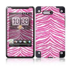  HTC HD Mini Decal Skin   Pink Zebra 