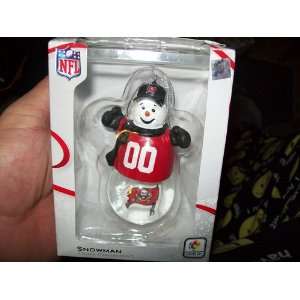 Tampa bay buccaneers Multi color rotating light Snowman 