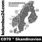 Opel CD70 Navi CD Skandinavien Skandinavia Norwegen Schweden Dänemark 