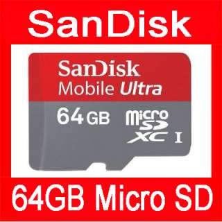 64GB SanDisk Mobile Ultra MicroSD SDHC Speicherkarte 64 GB  