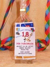 Windelklammern, Volle Party & Co 18 Geburtstag *lustig*  