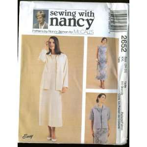    McCalls Sewing w/Nancy Pattern #2652 Arts, Crafts & Sewing