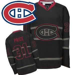  Montreal Canadiens Black Ice Jersey Carey Price Hockey Jersey 