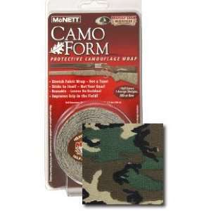  Mcnett Camo Form Self cling Camouflage Wrap  Woodland 