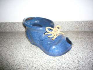 Ton Schuh in blau in Nordrhein Westfalen   Düren  Dekoration   