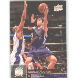 2009 10 Upper Deck #169 Andres Nocioni   Sacramento Kings (Basketball 