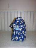 NEW* BABY DIAPER BAG MADE/W INDIANAPOLIS COLTS FABRIC  