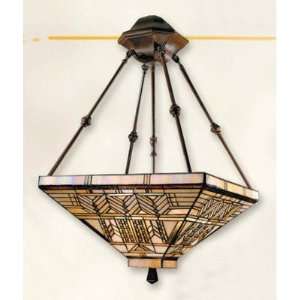  Oak Park Safari Style Ceiling Lamp