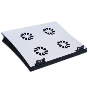   Laptop Cooling Pad with 4 Ports USB Hub, 4 Cooling Fan, Up to 17 inch