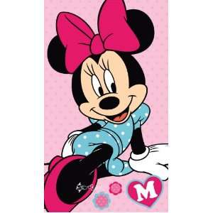  Disney Minnie Mouse Polka Dot Printed Beach Towel
