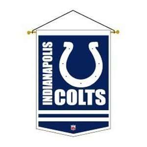    Indianapolis Colts Wool 12x18 Mini Banner