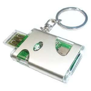  USB Card Reader For T Flash (Micro SD) Memory, SIM Card 