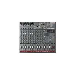  Phonic AM 642D 4 Stereo 2 Group Mixer with GEQ & DFX 