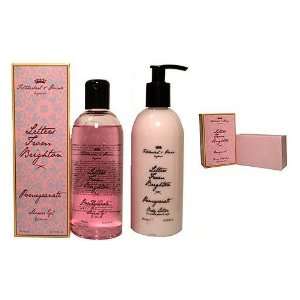 Fitzherbert & Prince Letters From Brighton Pomegranate Body Lotion 