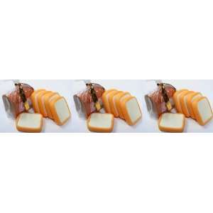  Bags of White & Chocolate Bread Erasers, a Set of 10 