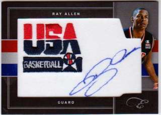   Elite Black Box #7/10 USA Basketball Patches Signatures Auto SP  