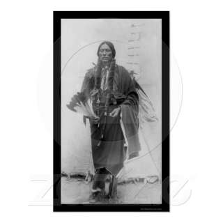 Quanah Parker, Comanche Indian Chief 1909 20x34 Photo  