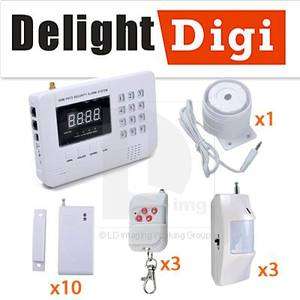   Detector 99zone Autodial Home Security GSM Phone Burglar Alarm System