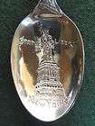Sterling Silver Souvenir Spoon Albany New York NY #228  
