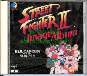STREET FIGHTER II 2 Game Image Album Soundtrack CD 1991 Japan Alph 