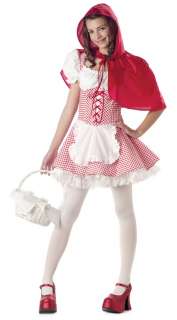 Child Little Red Riding Hood Tween Jr Halloween Costume  