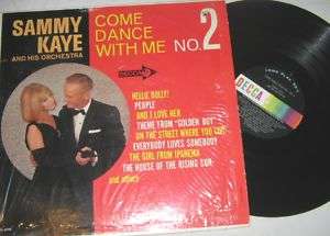 SAMMY KAYE   COME DANCE WITH ME NO.2 LP  