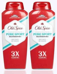 Old Spice High Endurance Body Wash Pure Sport 24 Ounce Each  
