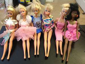 1980s and 90s Lot of 6 Clothed Barbies $12/OBO  