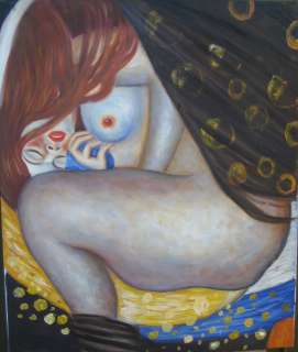 Oil Painting on Canvas – Sleeping Girl  