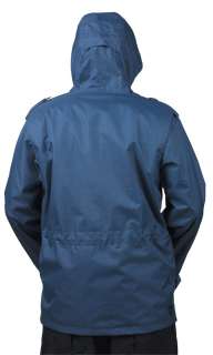 Special Blend Tech Shell Snowboard Jacket VENOM Blue Mens Large 2009 