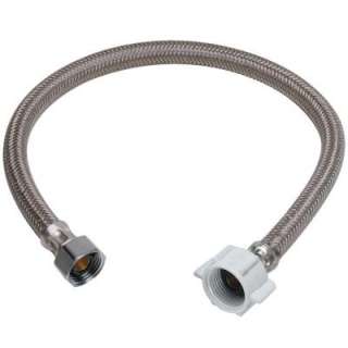   Compression x 7/8in. Ballcock Nut Polymer Braid Toilet Water Connector