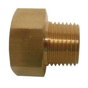   In. X 1/2 In. Brass Hose X MPT Adapter A 677 